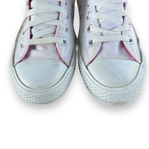 80s Chuck Taylor All Star High Top doodle painted Sneakers - Picture 3 of 13